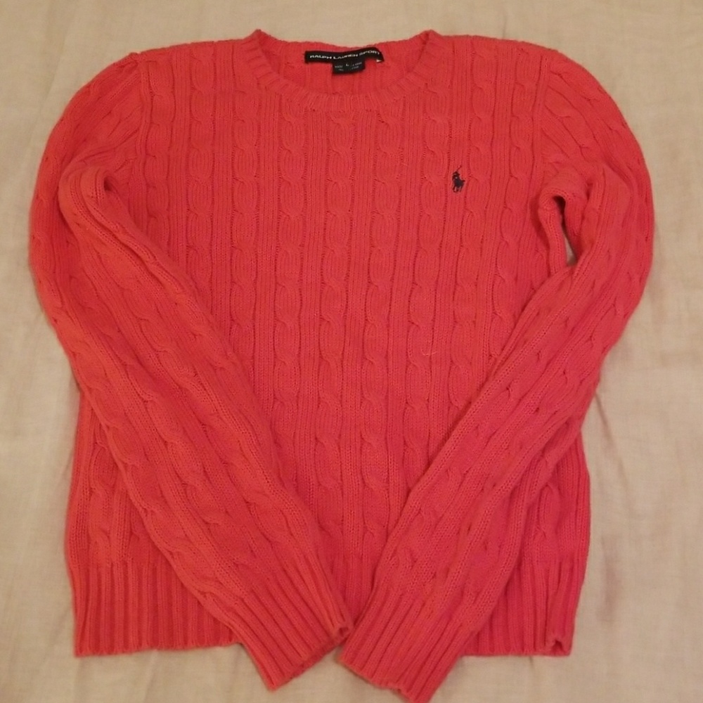 Ralph Lauren Sz S Cable Knit Sweater